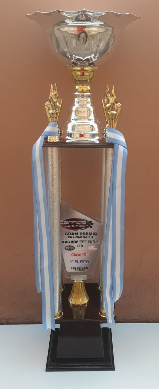 Este será el trofeo que se pondrá en juego para ambas clases el fin de semana